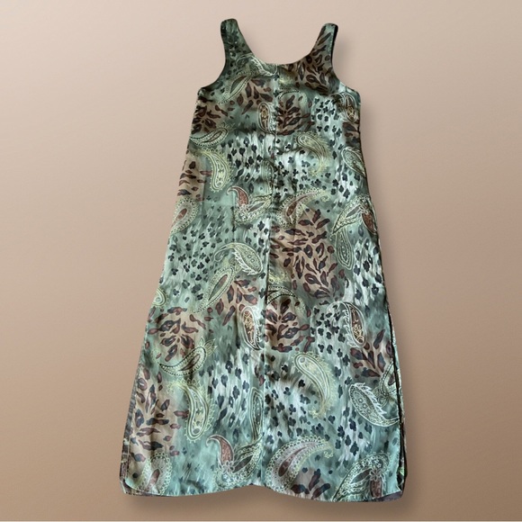 Y2K Paisley Midi Dress - Picture 3 of 3